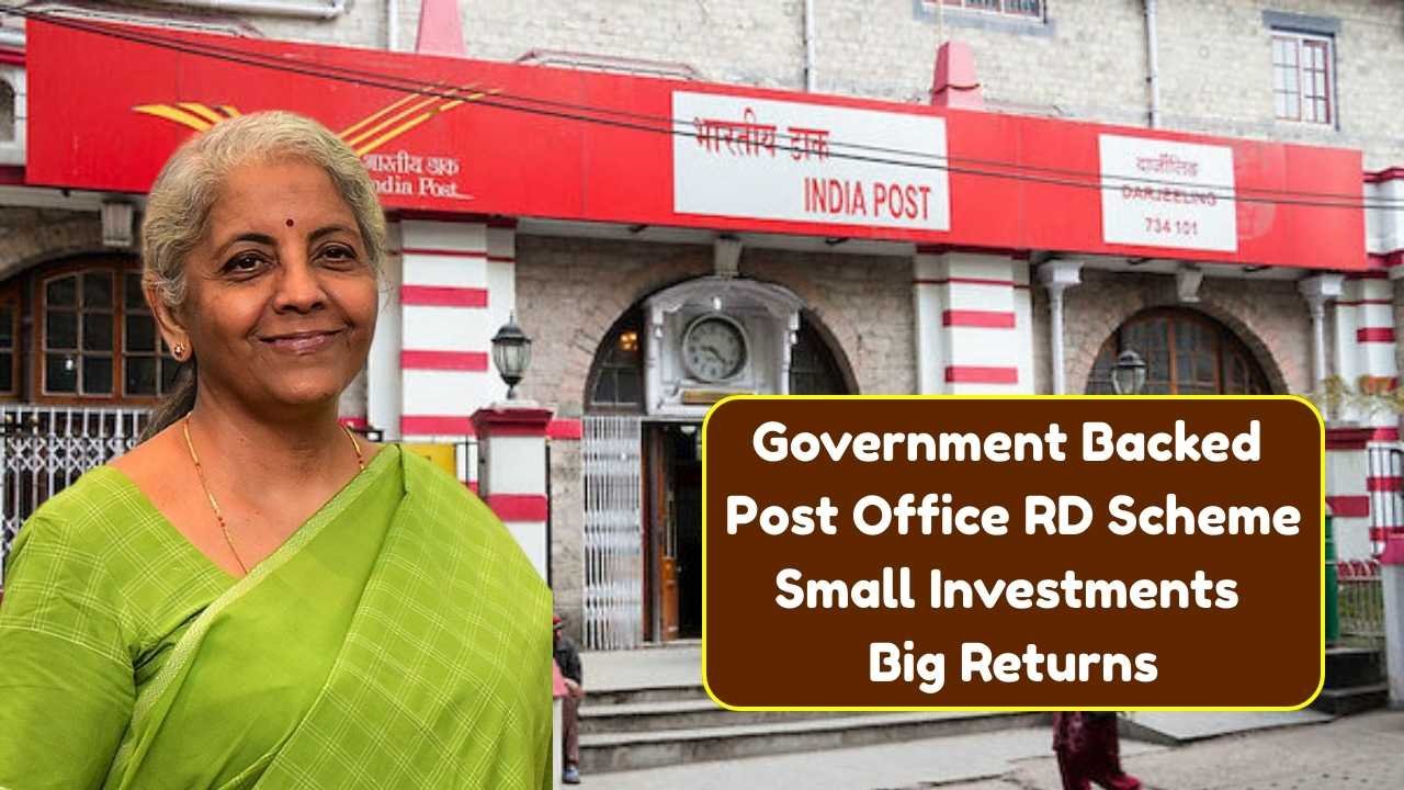 Government Backed Post Office RD Scheme 2025 Small Investments Big Returns