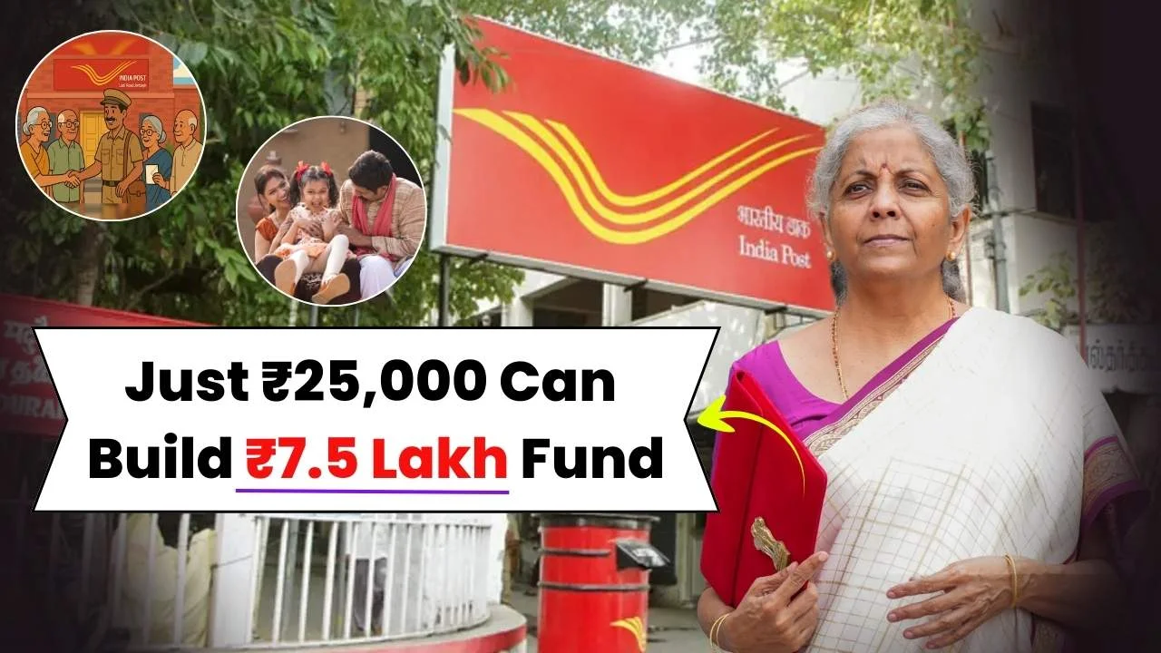 Best Post Office Saving Plan for Girls Just ₹25,000 Can Create a Huge ₹7.5 Lakh Corpus for Your Daughter’s Future Needs